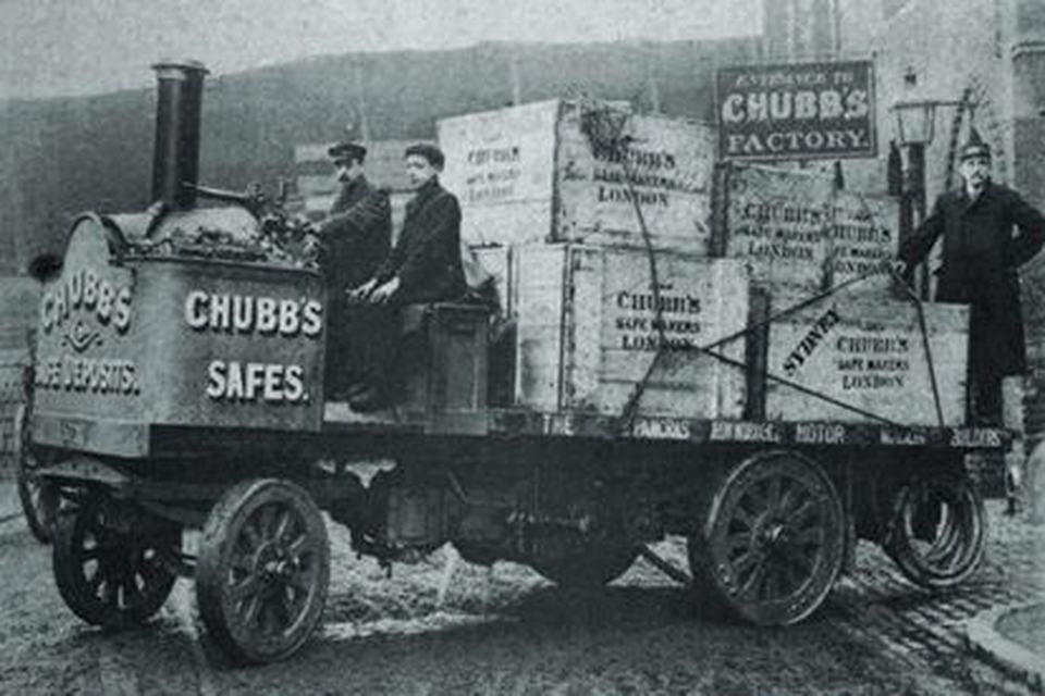 Chubb's Safes steam delivery wagon, London, early 1900s