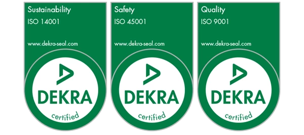 Manufacturing certifications ensuring sustainable production standards