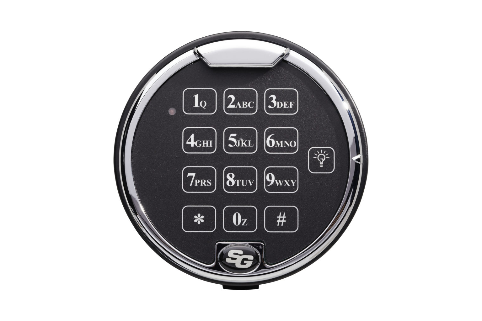 A-Series electronic lock with large display and one-time code