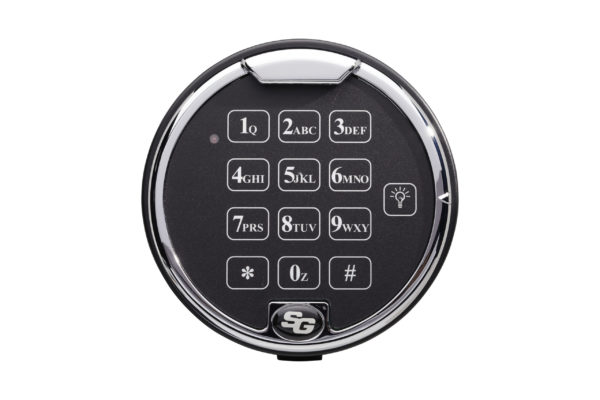 Spartan electronic gun safe lock with two-user access