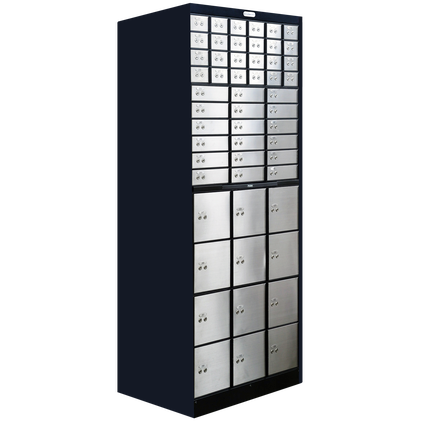 Sapphire Safe Deposit Lockers with high-security key system