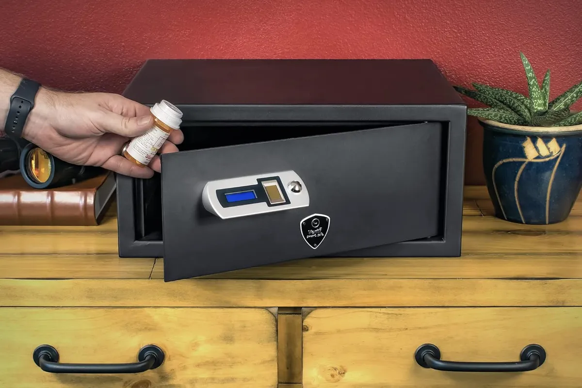 Fireproof security safe for home and office use