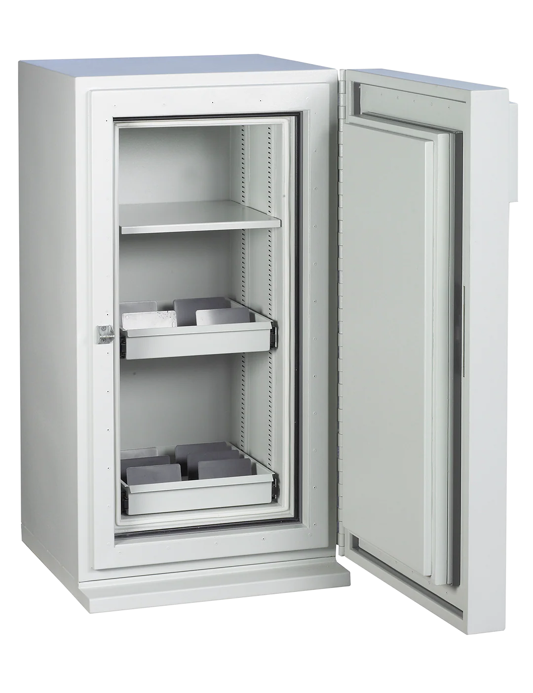 Fireproof safe protects valuable items